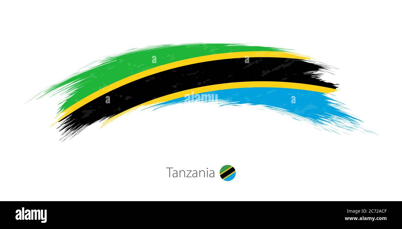 Tanzania grunge flag Stock Vector Images - Alamy
