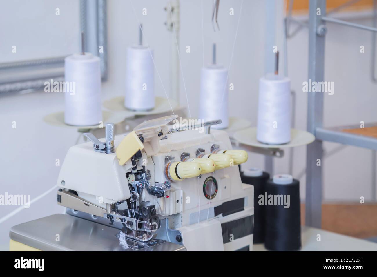 Overlocking sewing hires stock photography and images Alamy