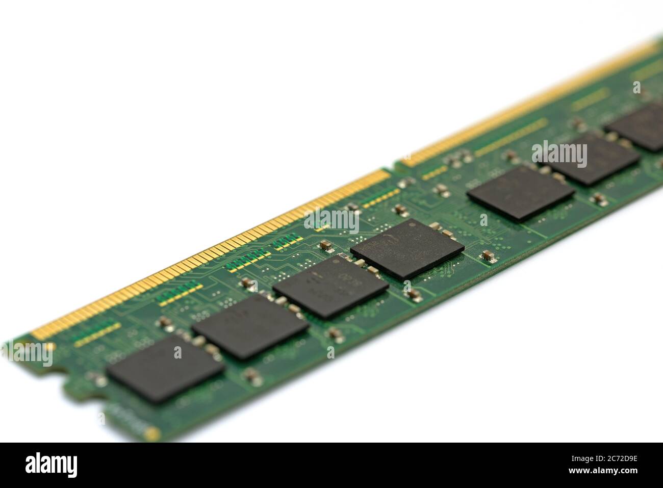 Ram memory in a close-up Stock Photo