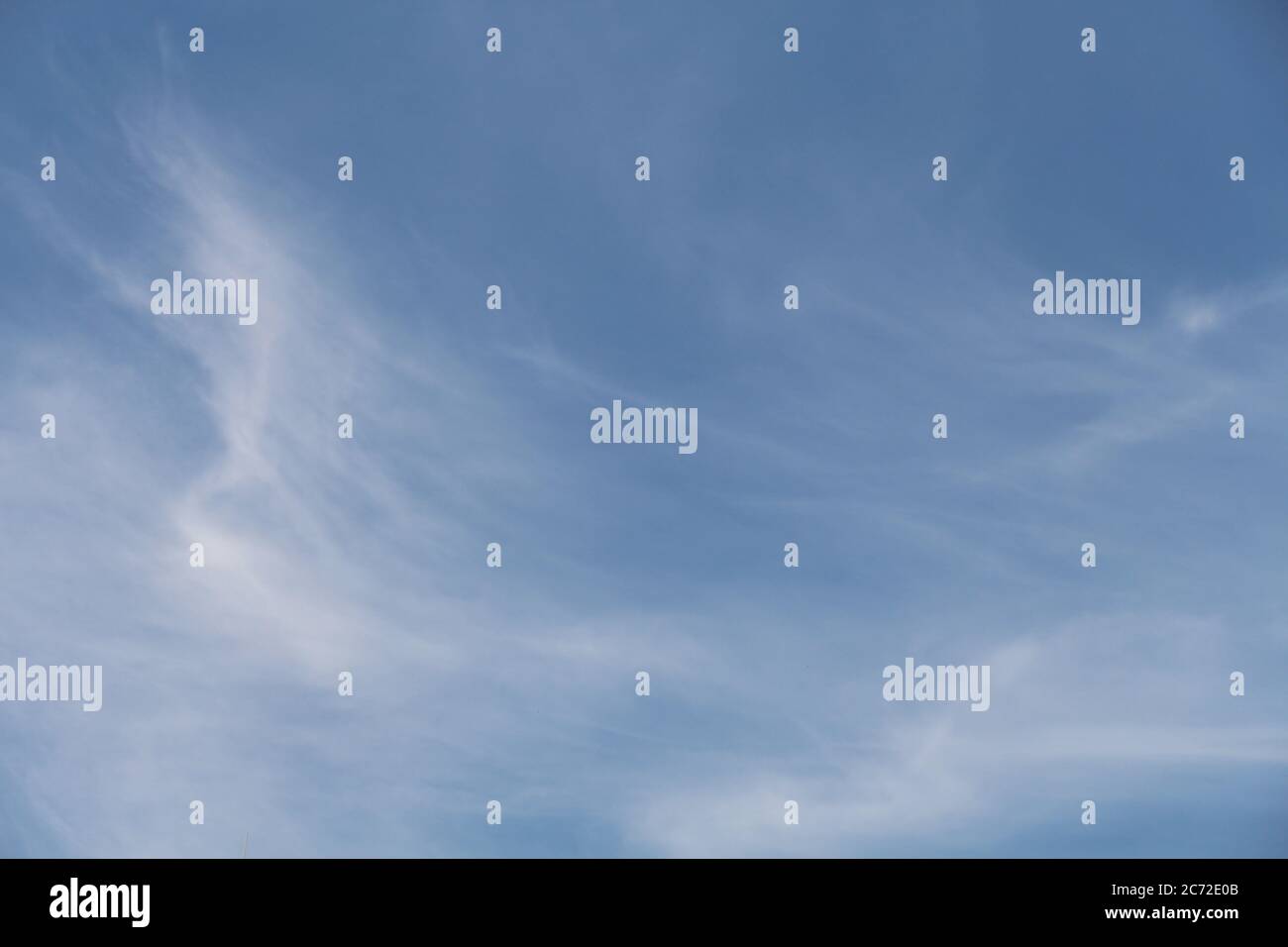 clouds- cirrus Stock Photo