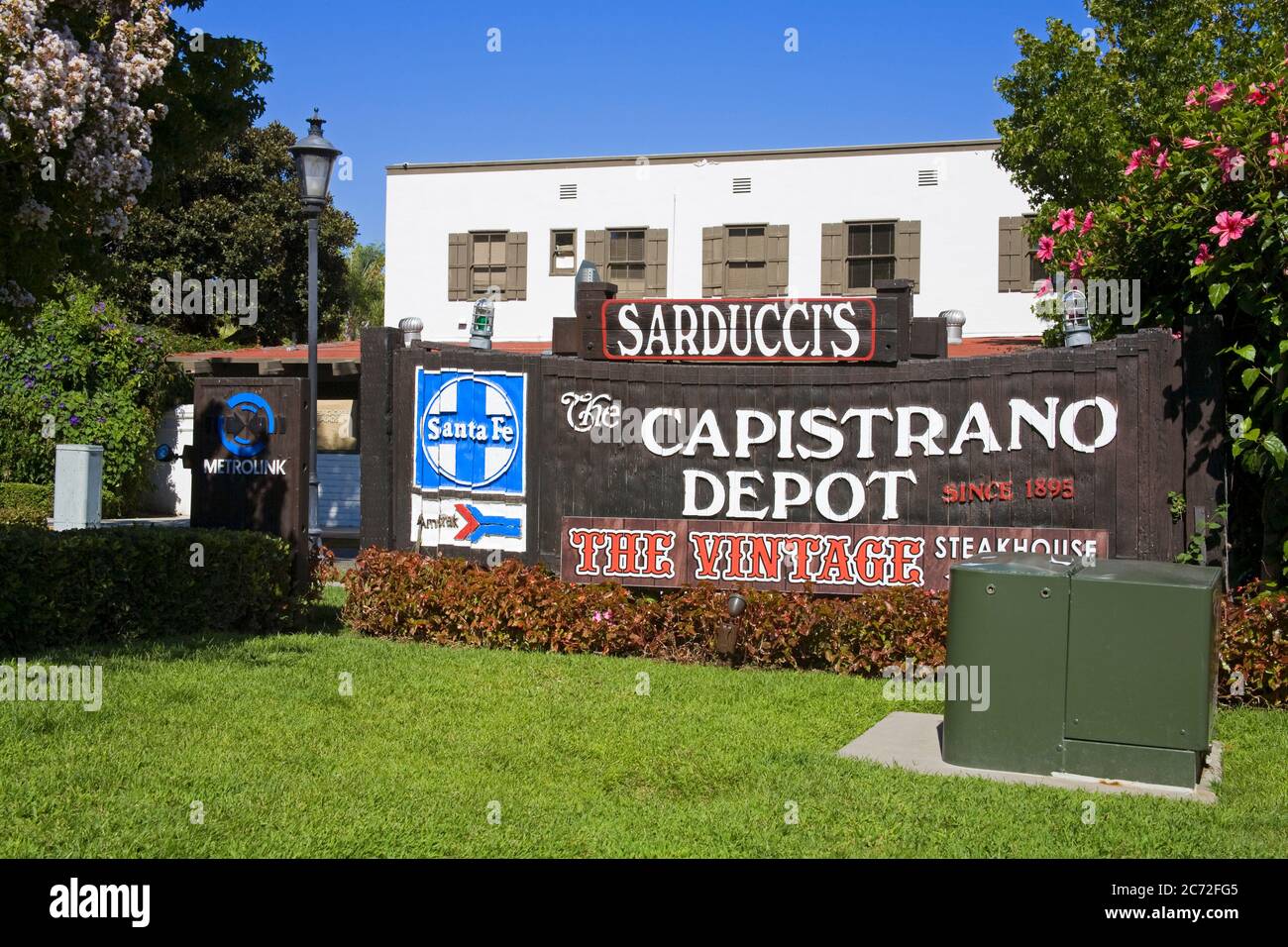 Historic Train Depot in San Juan Capistrano,Orange County,California