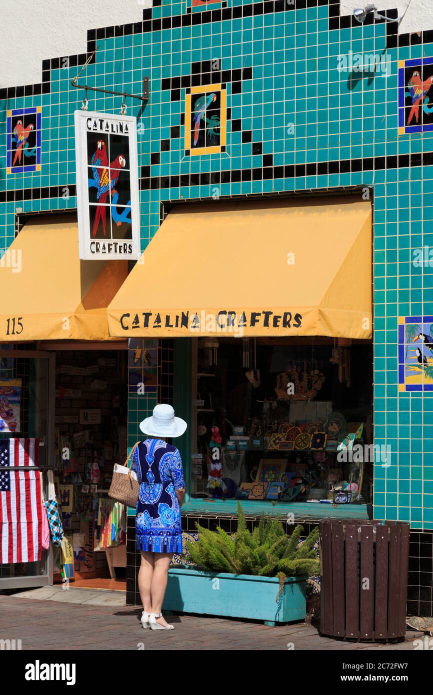 Store in Avalon City, Catalina Island, Orange County, California, USA