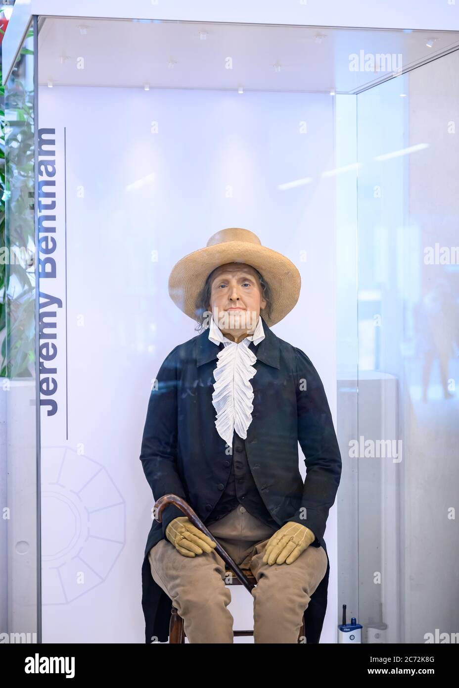 Jeremy Bentham - Auto-icon, On Display In The Student Centre ...