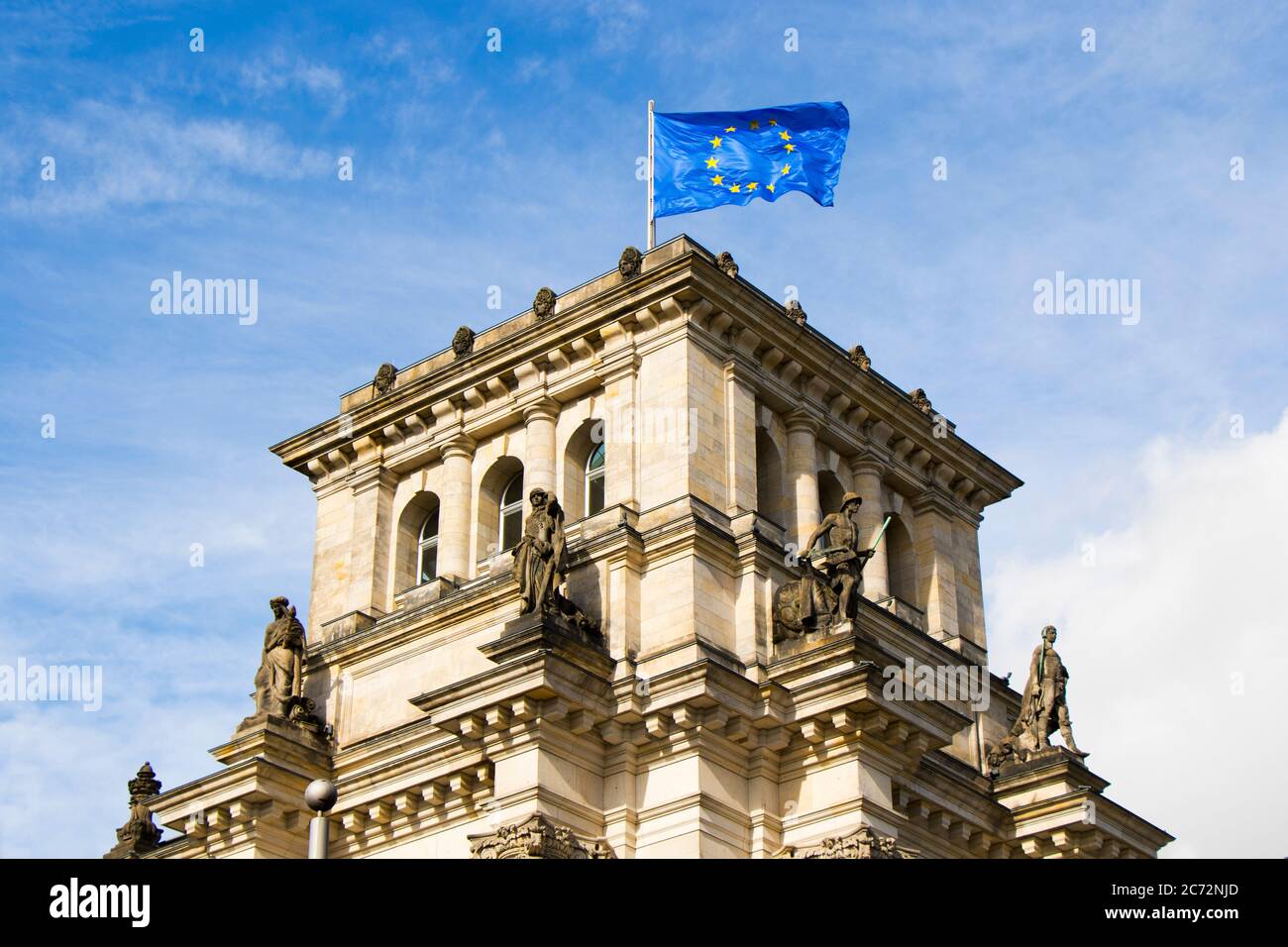 The Reichstag bears silent witness to the turbulent history of Berlin