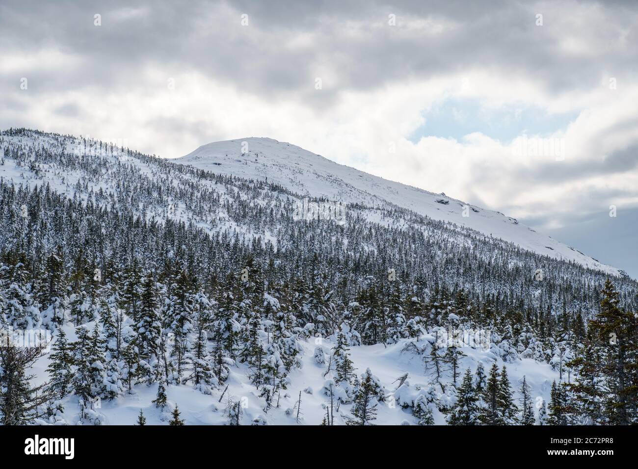 Mount Marcy Summit in Winter, Van Hoevenberg Trail, Adirondack ...