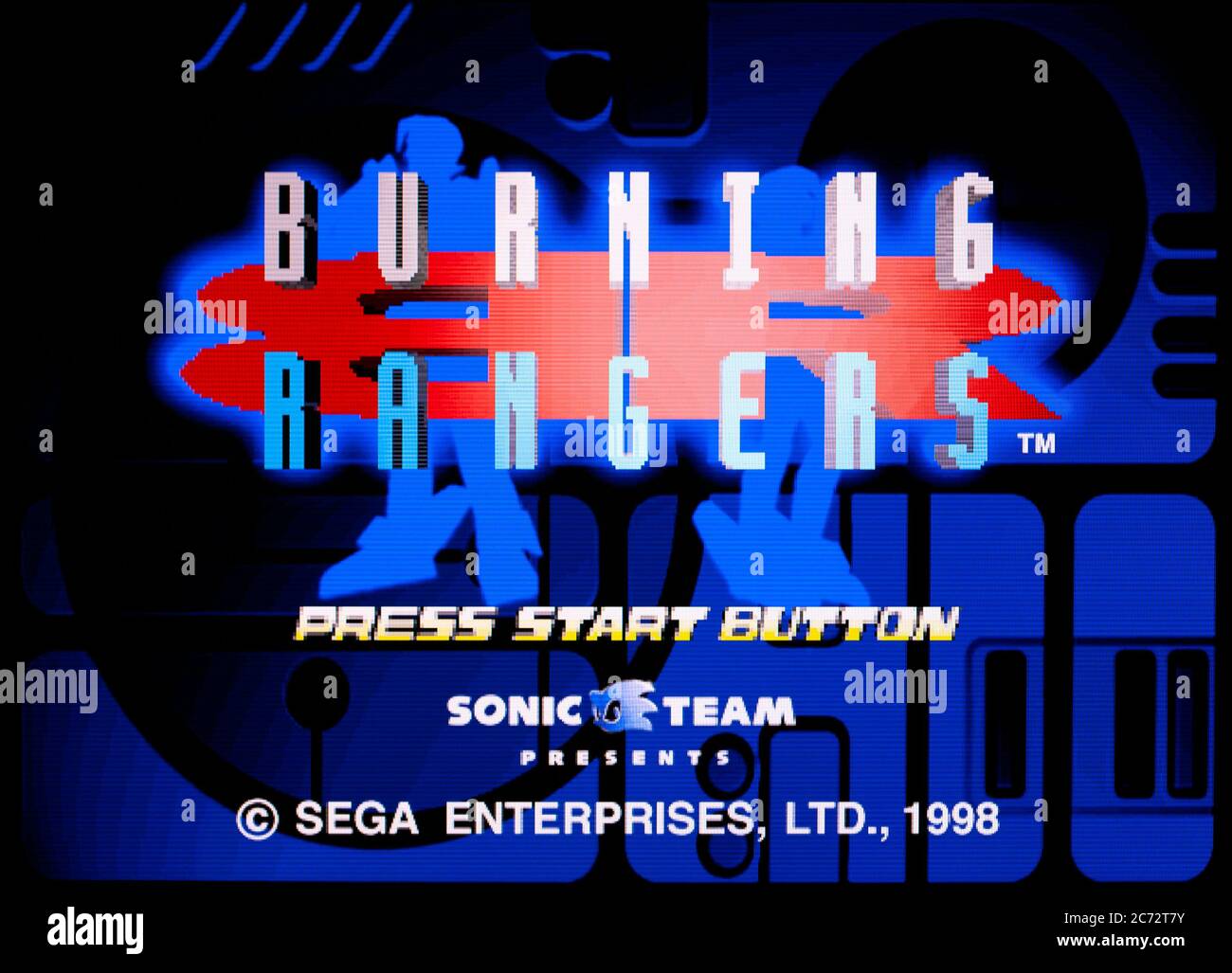 Burning Rangers - Sega Saturn Videogame - Editorial use only Stock ...