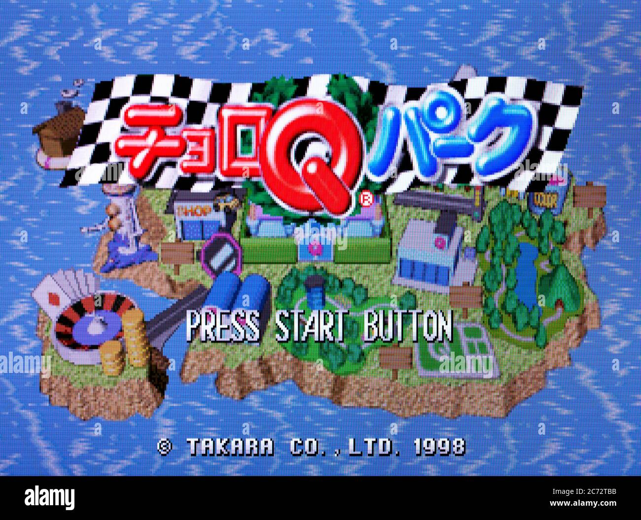 Choro Q Park - Sega Saturn Videogame - Editorial use only Stock Photo