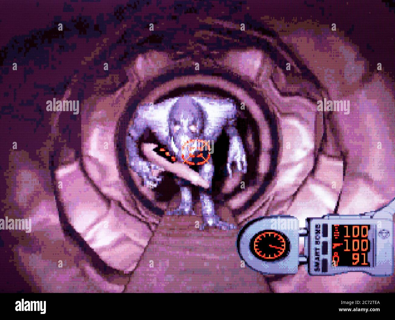 Creature Shock - Sega Saturn Videogame - Editorial use only Stock Photo