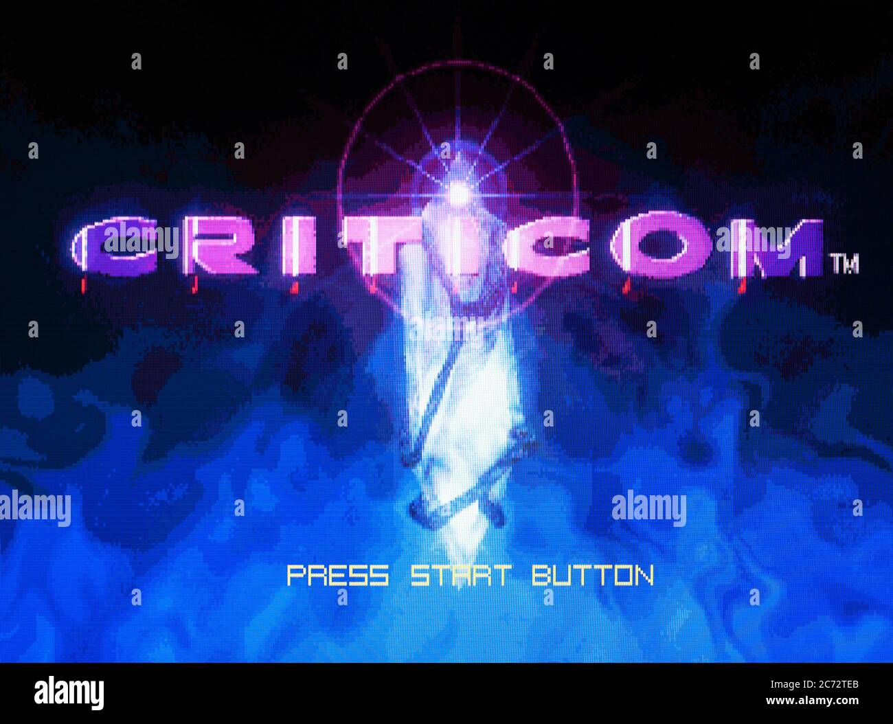 Criticom - Sega Saturn Videogame - Editorial use only Stock Photo