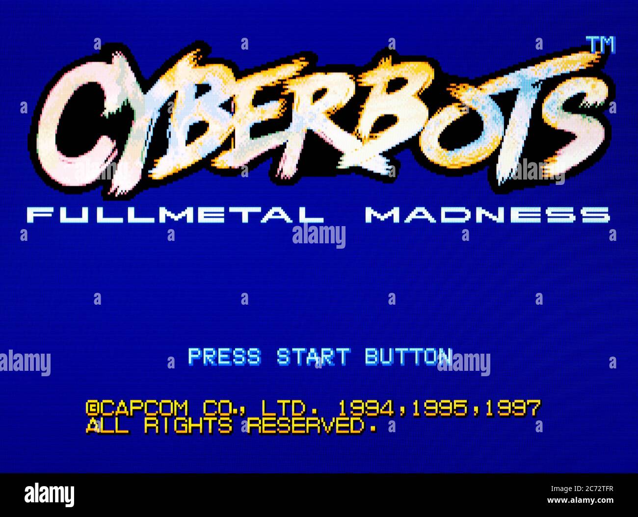 Cyber Boys Fullmetal Madness - Sega Saturn Videogame - Editorial use only Stock Photo