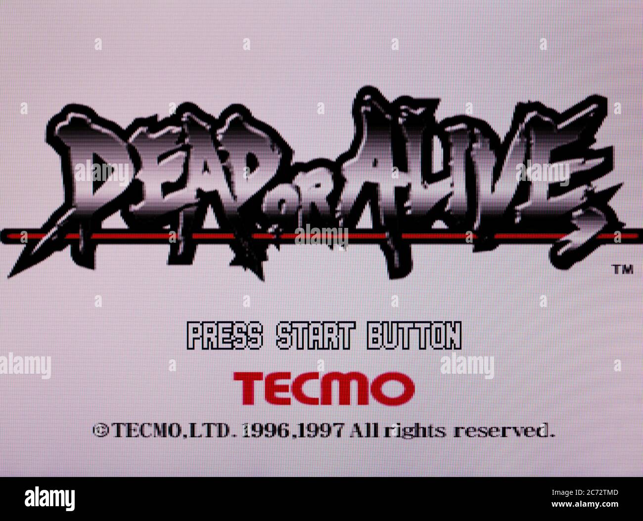 Dead or Alive - Sega Saturn Videogame - Editorial use only Stock Photo