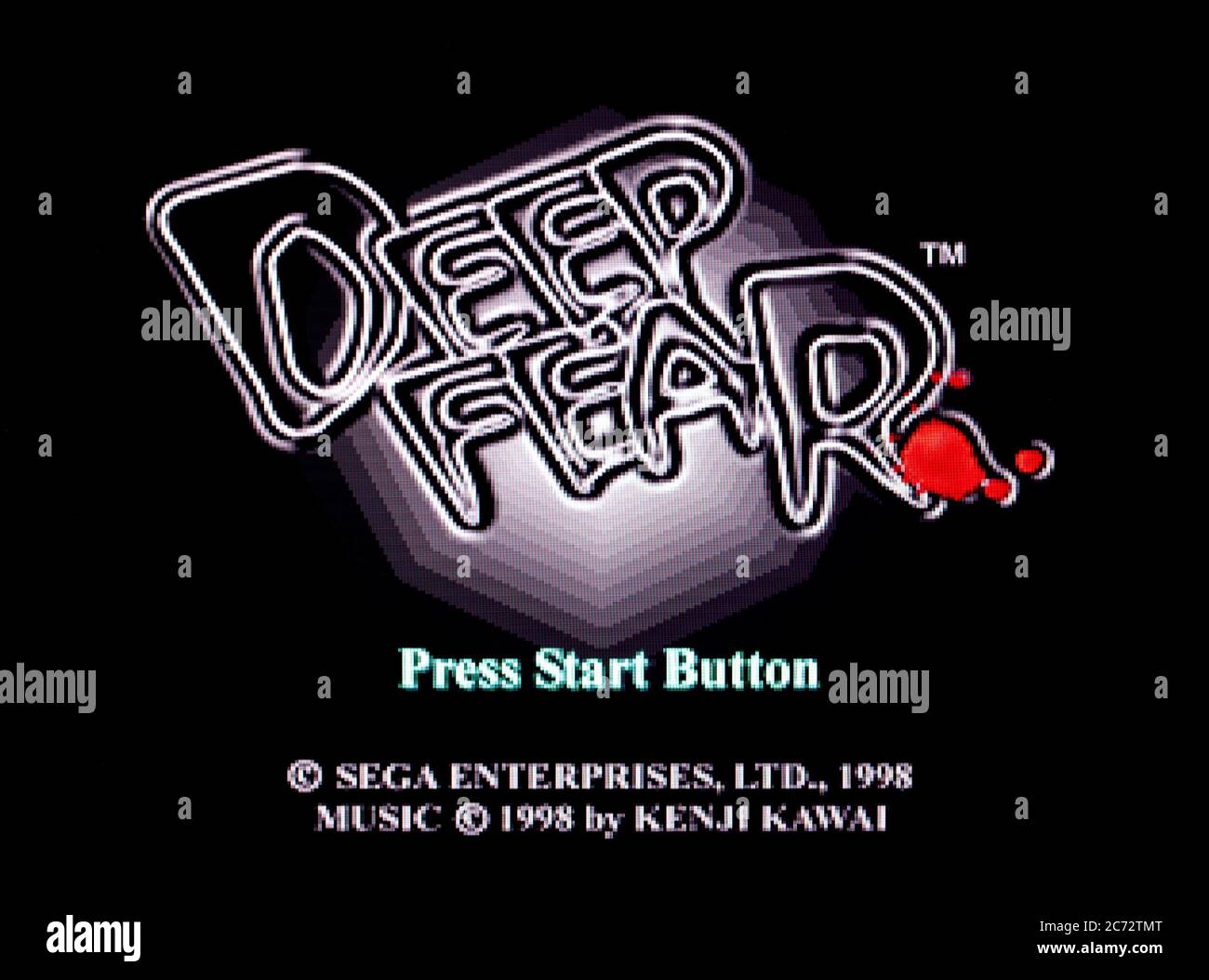 Deep Fear - Sega Saturn Videogame - Editorial use only Stock Photo