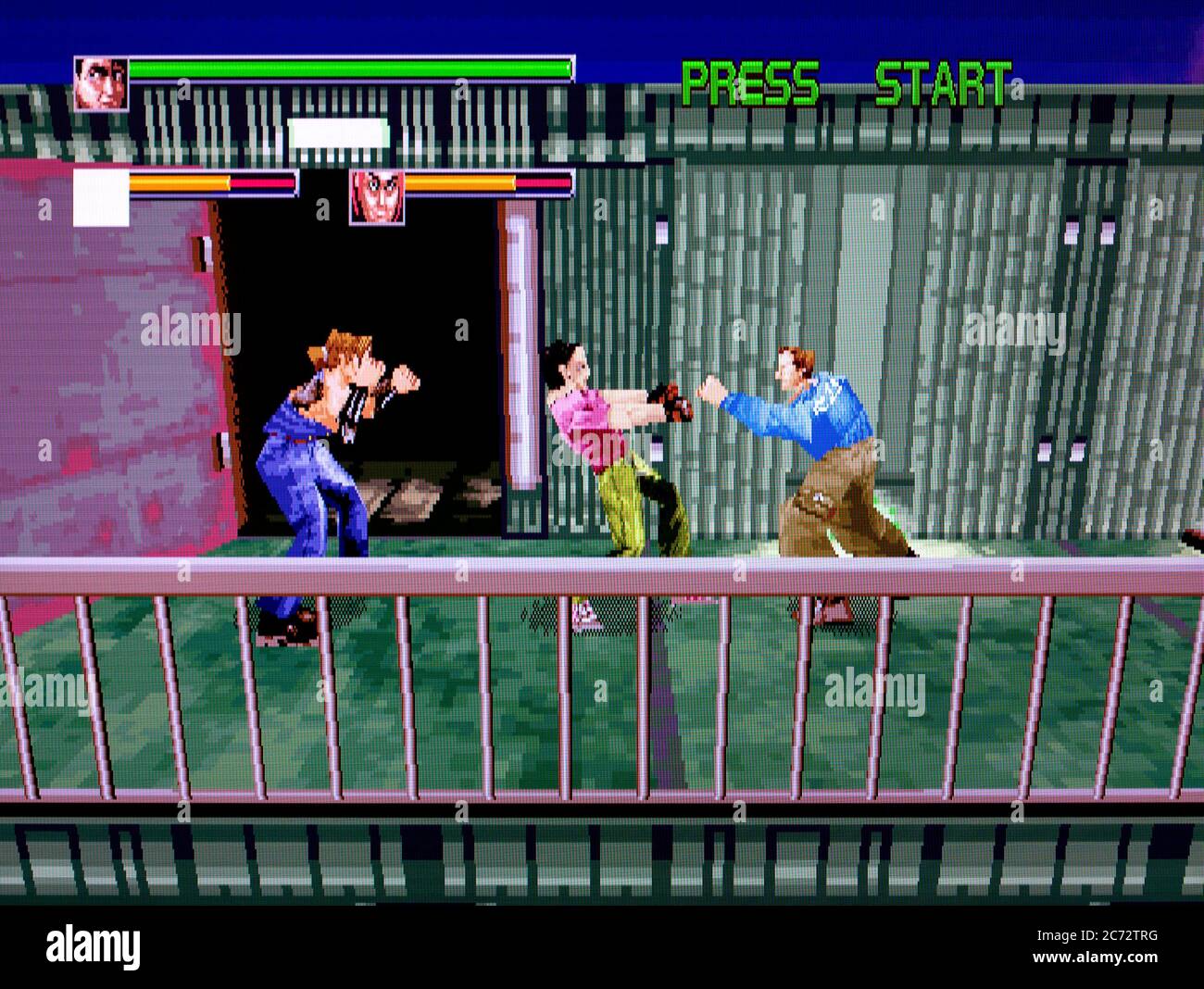 Die Hard Arcade - Sega Saturn Videogame - Editorial use only Stock Photo