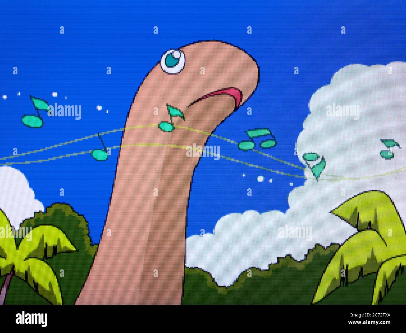 Dino Island - Sega Saturn Videogame - Editorial use only Stock Photo