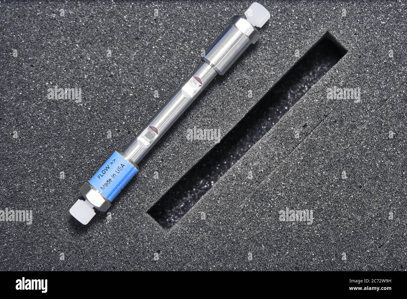 Column for high performance liquid chromatography for separation of