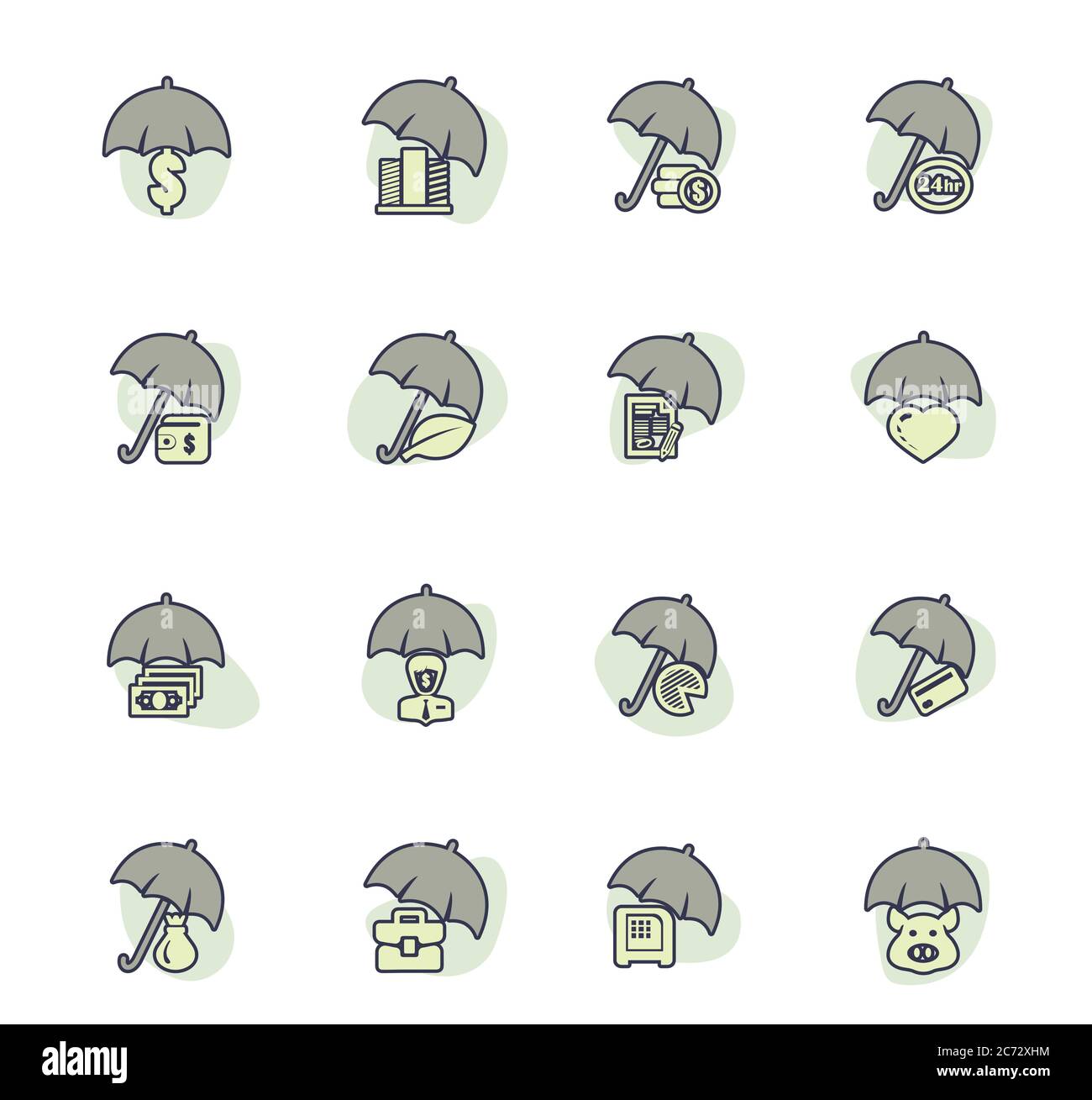 Portfolio insurance Stock Vector Images - Alamy