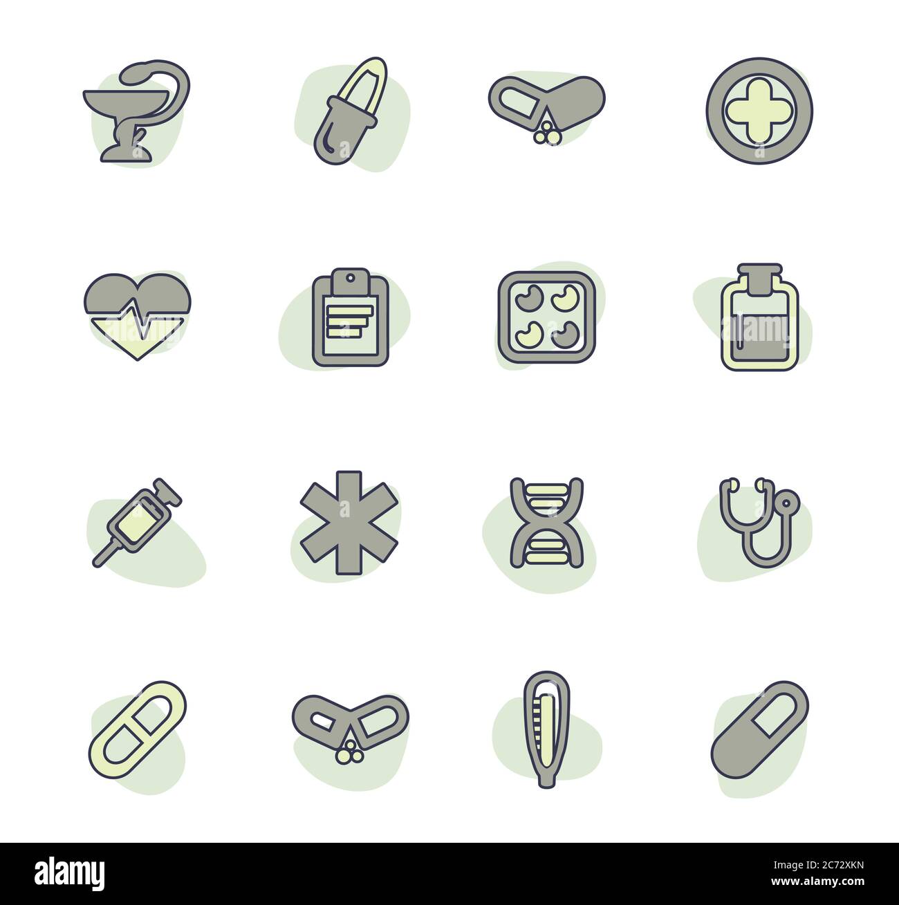 Medical icons set Stock Vector Image & Art - Alamy