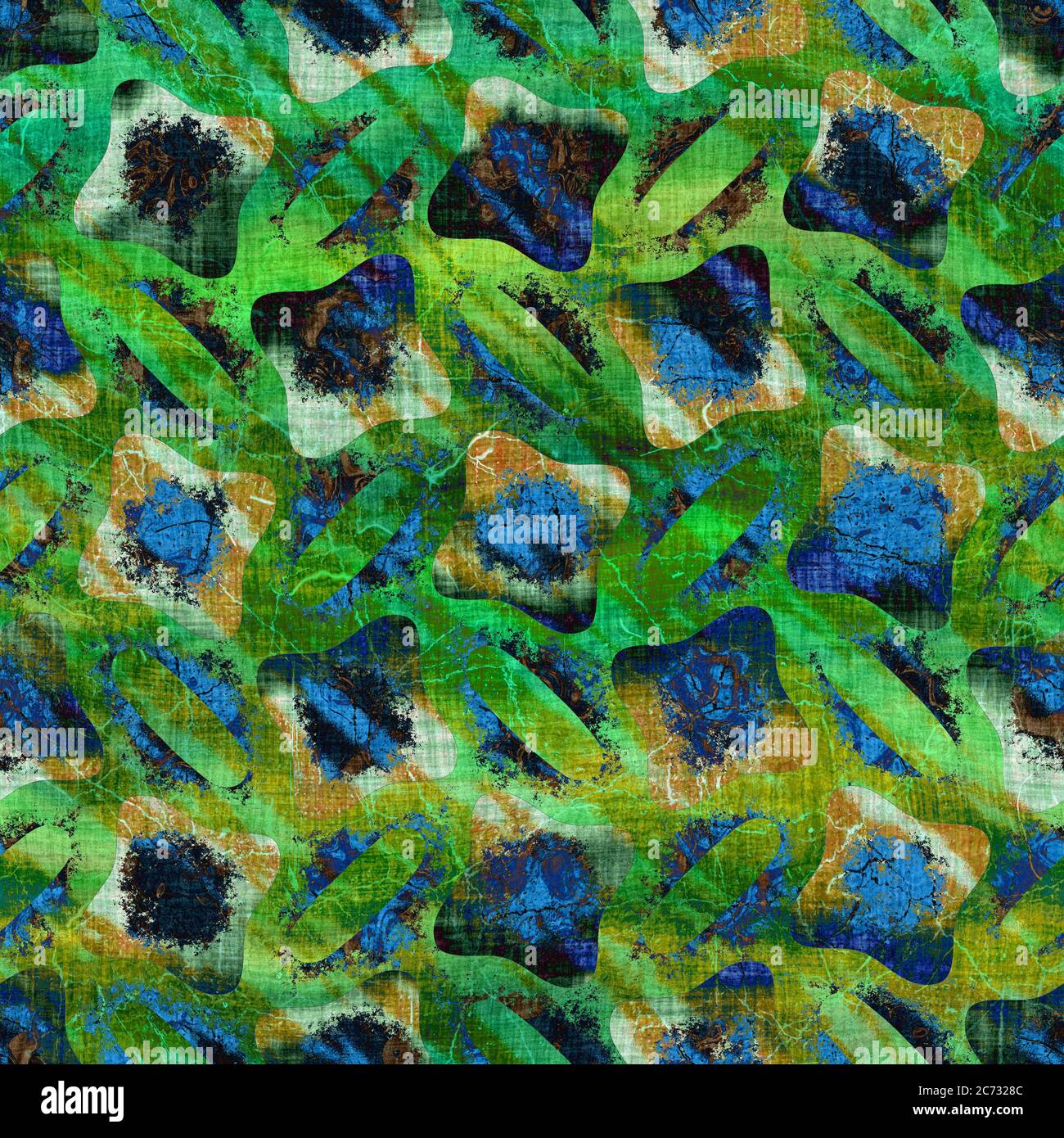 Seamless painterly artistic abstract texture. Imperfect brush stroke ...
