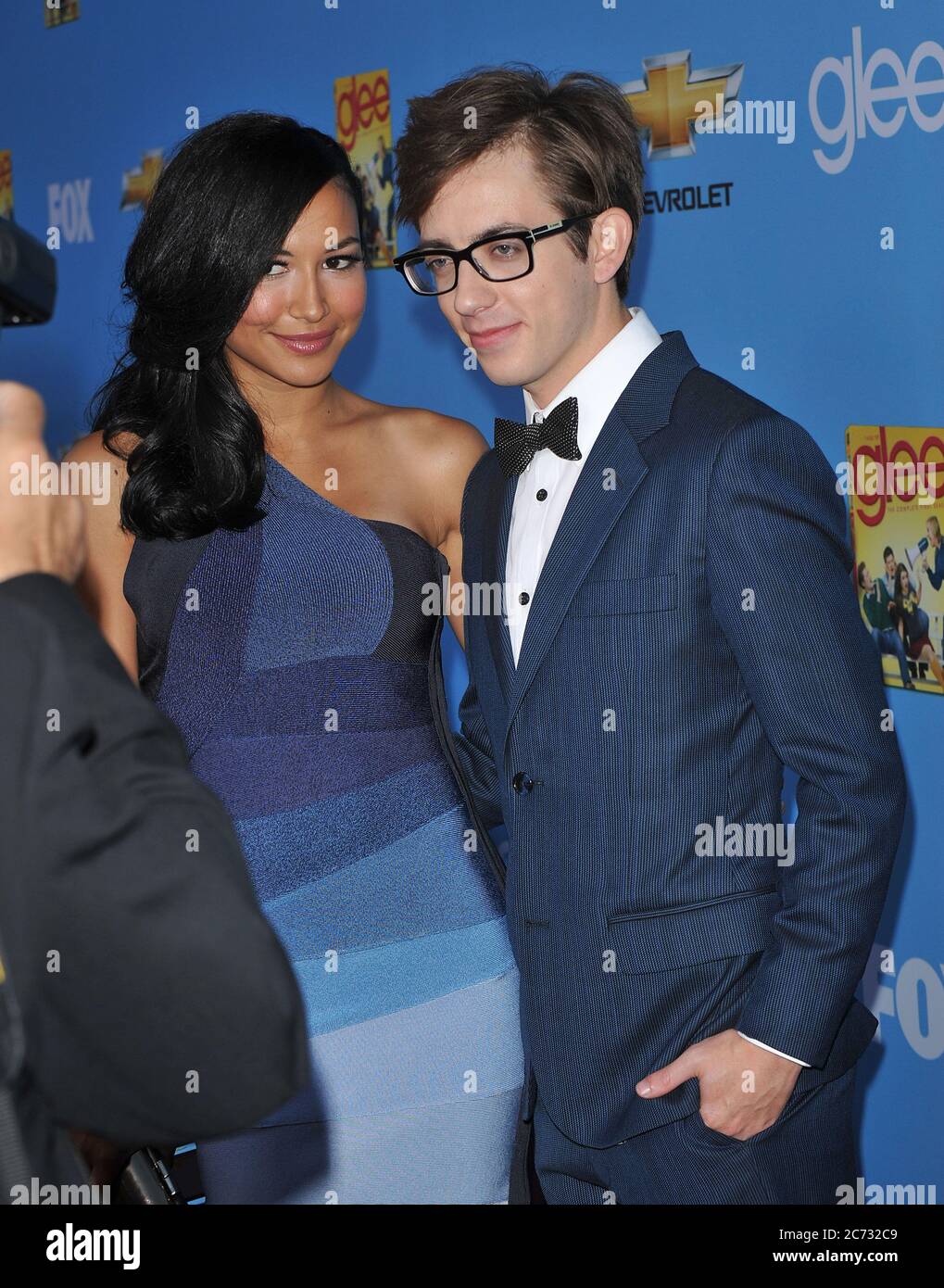 Kevin McHale Naya Rivera 69 Stock Photo