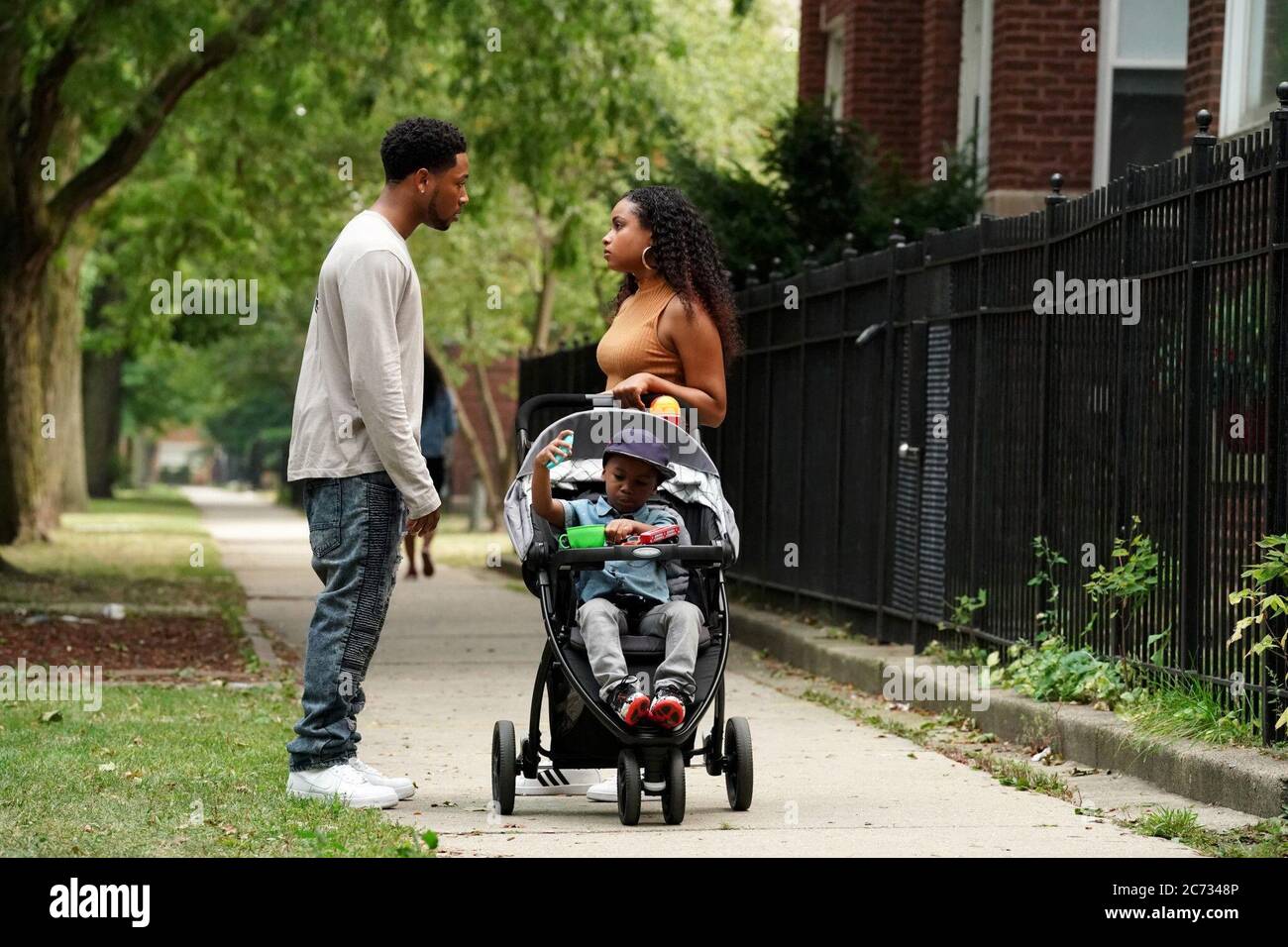 The Chi From Left Jacob Latimore Hannah Hall Buss Down Season 3 Ep 303 Aired July 5 2020 Photo Elizabeth Morris C Showtime Courtesy Everett Collection Stock Photo Alamy