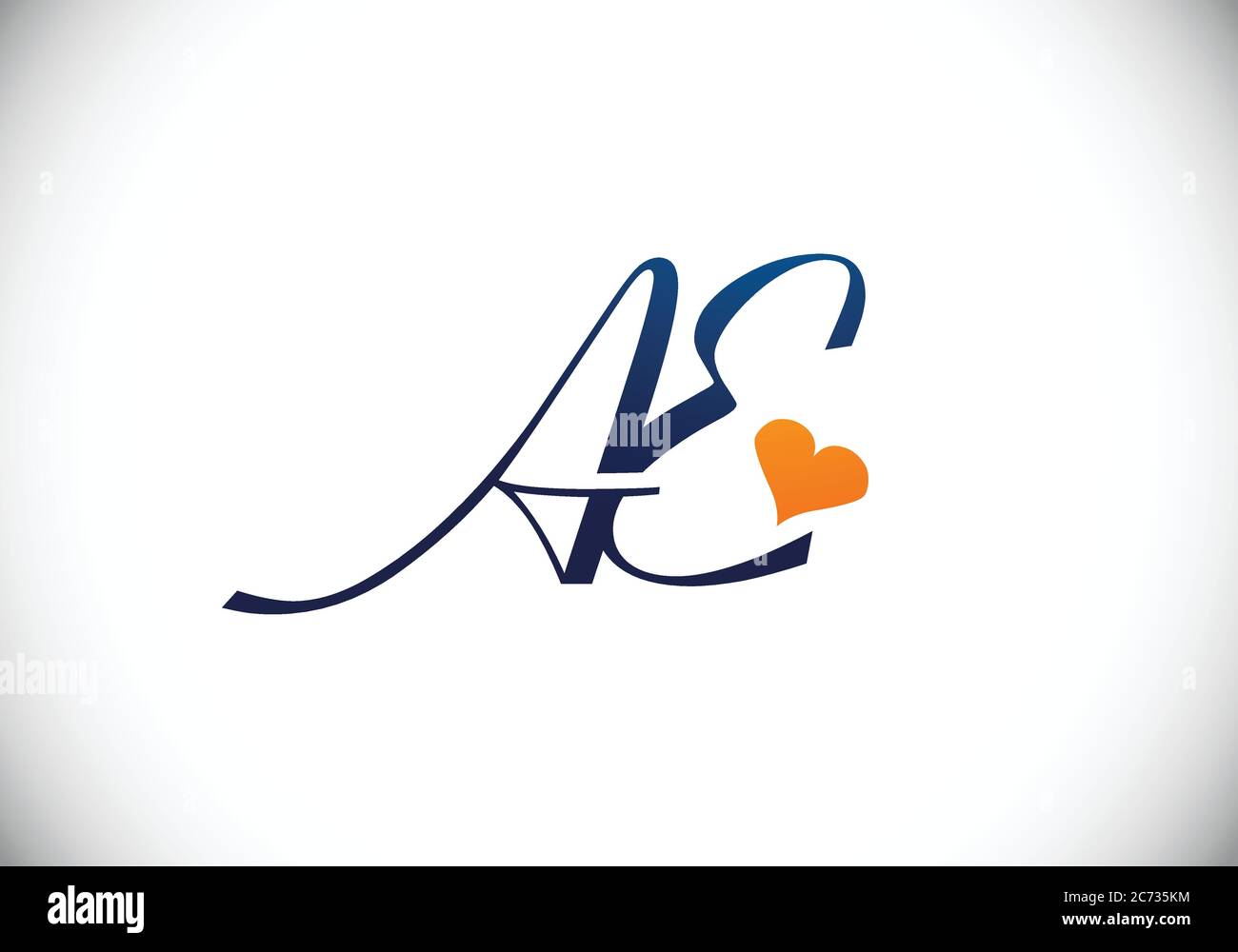 A And E Letter Logo