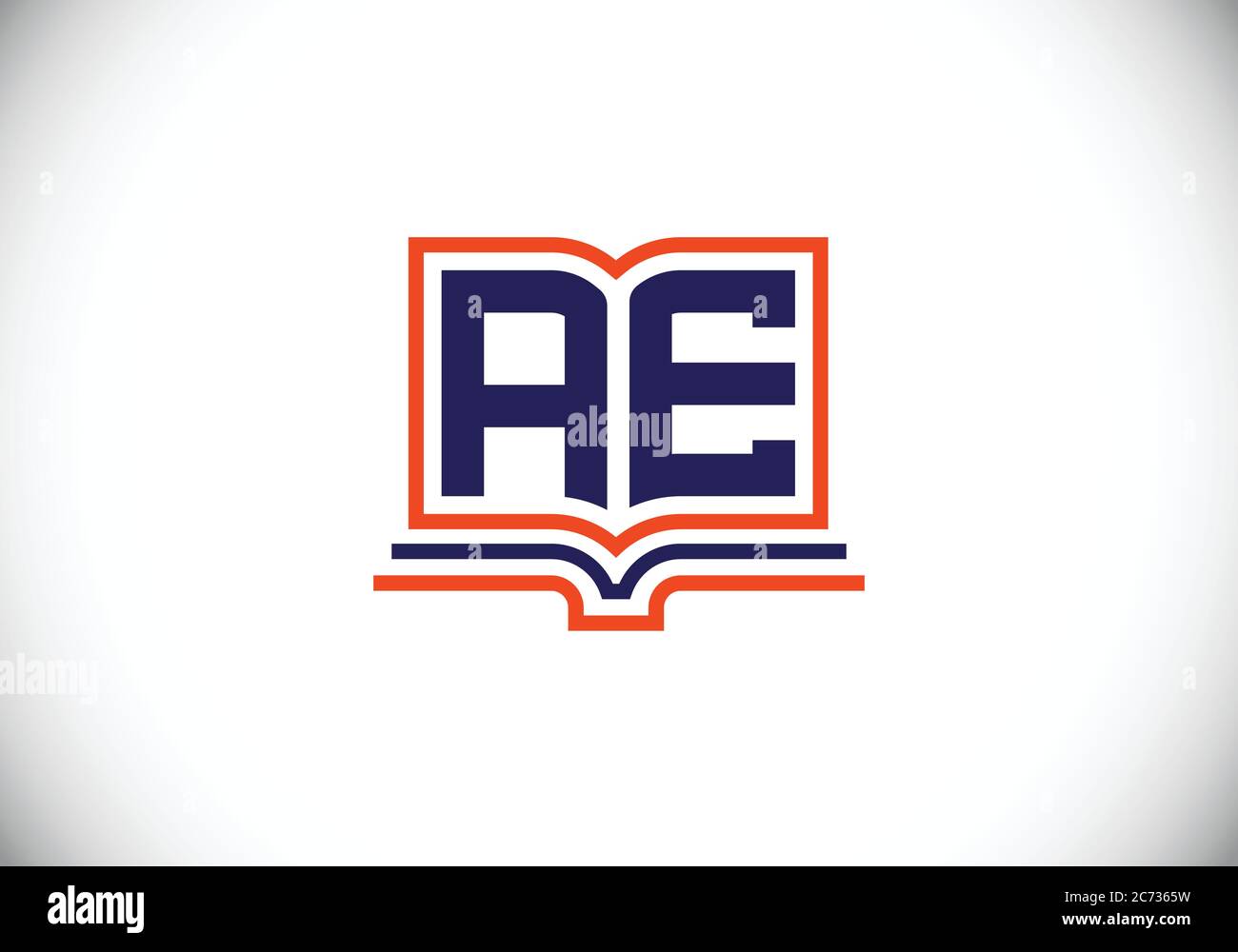 Initial Monogram Letter A E Logo Design Vector Template. A E Letter ...