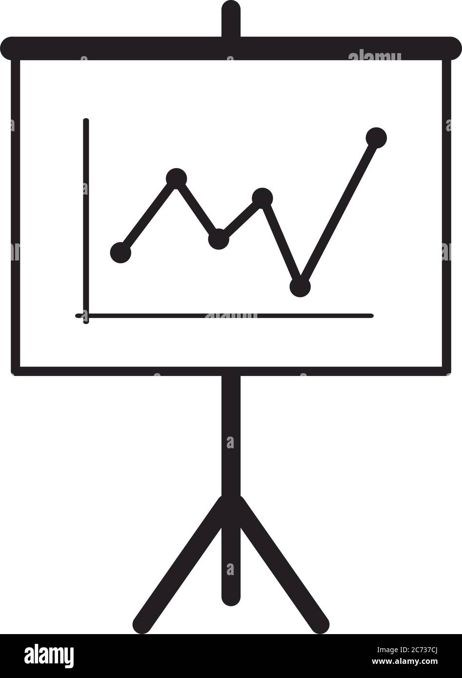 board presentation graph business office supply stationery work linear ...