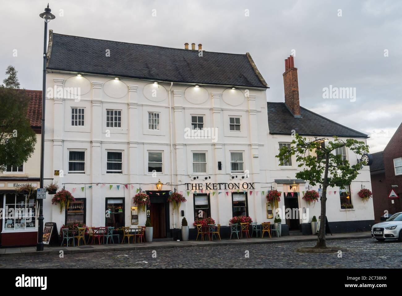 The Ketton Ox Public House in Yarm, North Yorkshire Stock Photo