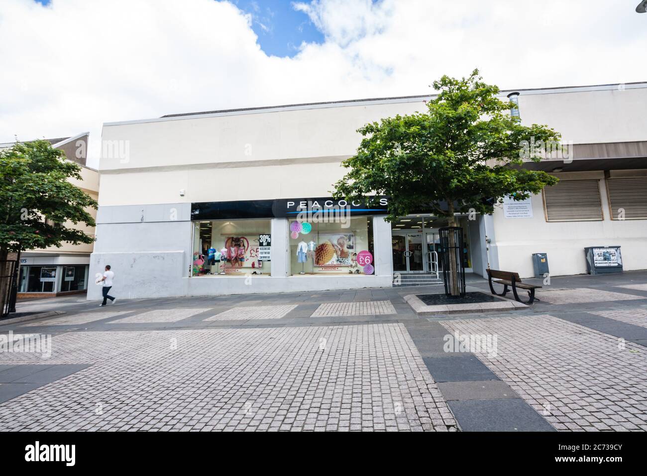 Peackock, clothing shop in Airdrie, Scotland, UK Stock Photo Alamy