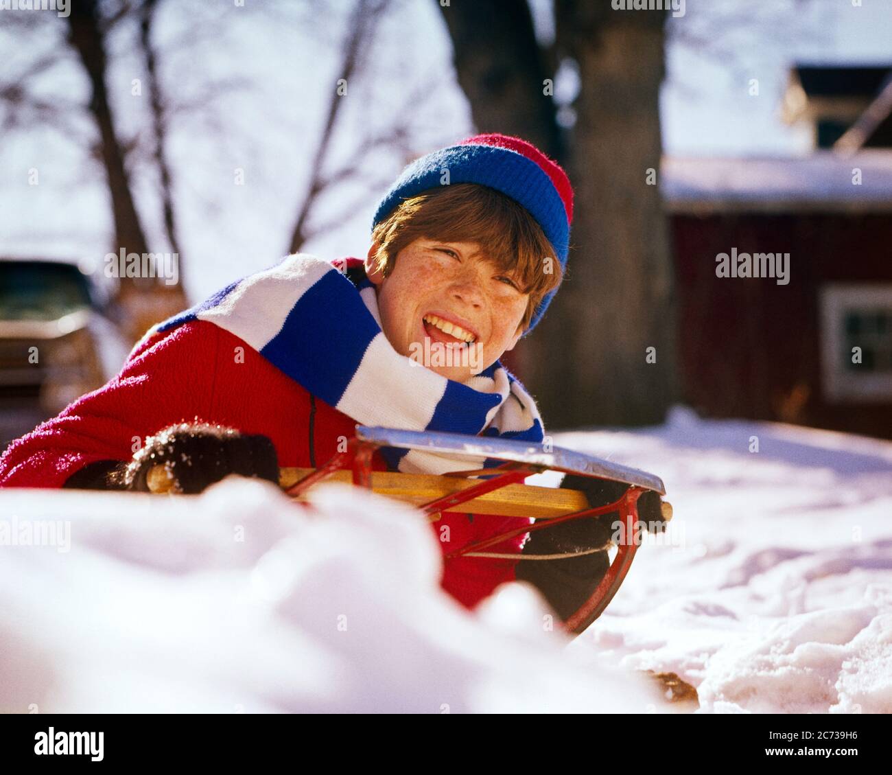 Children snow nostalgia hires stock photography and images Alamy