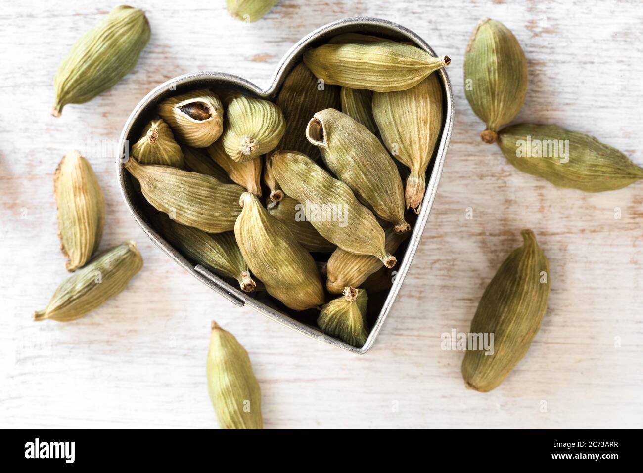 Green Cardamom Pods Stock Photo Alamy