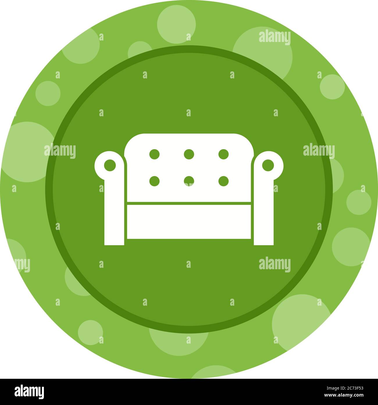 Unique Sofa Vector Glyph Icon Stock Vector Image & Art - Alamy
