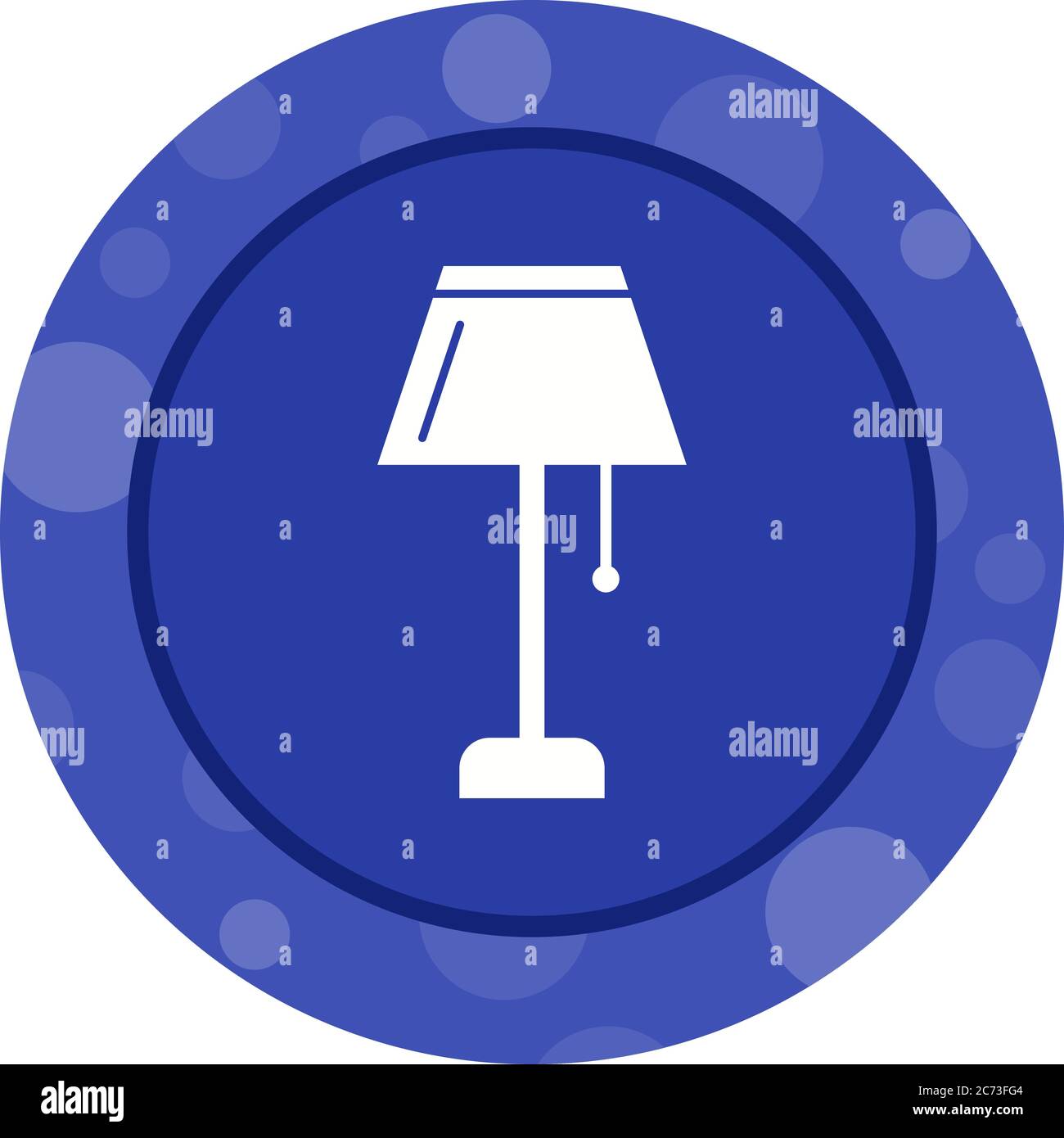 Unique Lamp Vector Glyph Icon Stock Vector Image & Art - Alamy