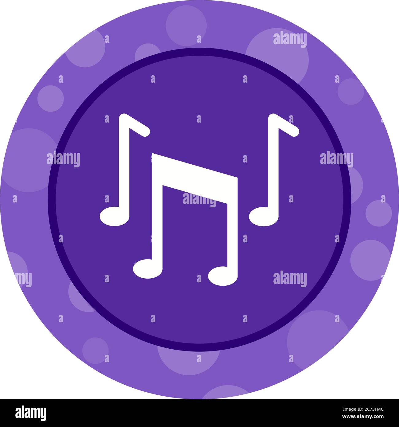 Unique Musical Notes Vector Glyph Icon Stock Vector Image & Art - Alamy