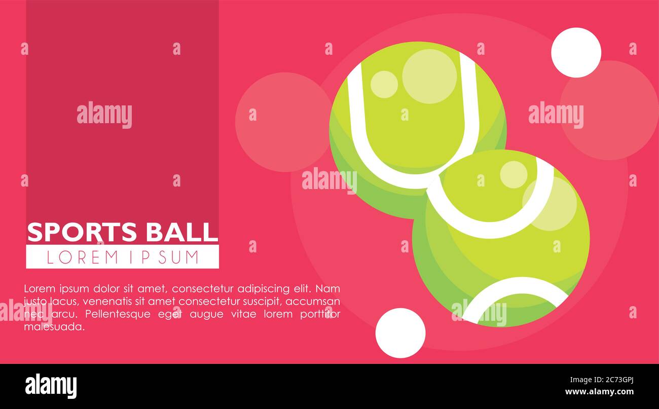 tennis balls sport balls icons vector illustration design Stock Vector ...