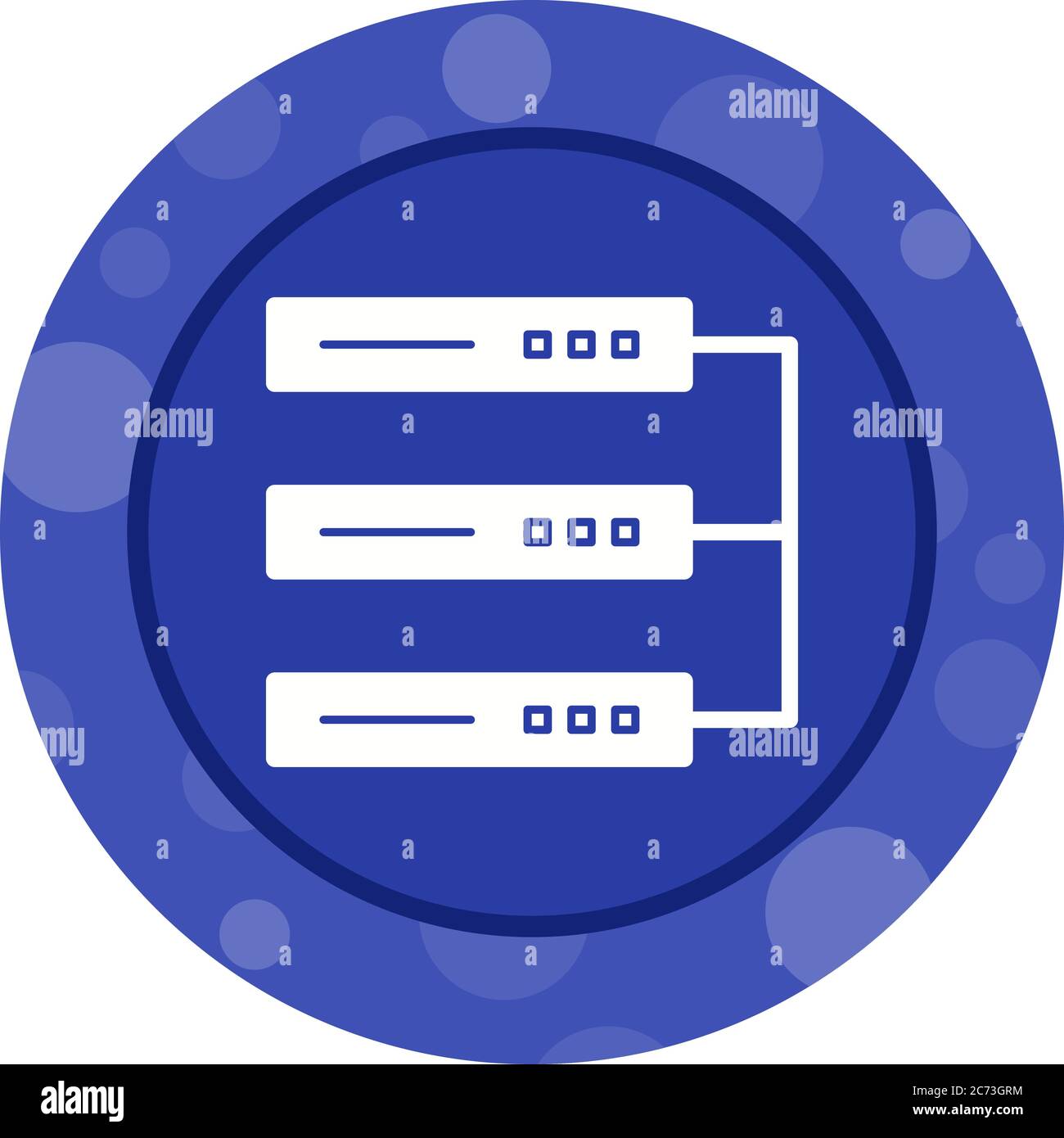 Unique Data Center Vector Glyph Icon Stock Vector Image & Art - Alamy