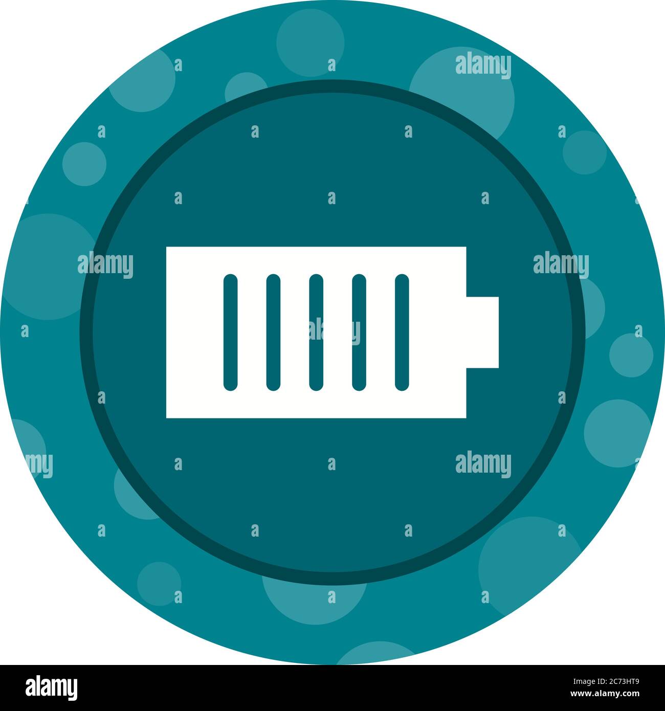 Unique Charging Cell Vector Glyph Icon Stock Vector Image & Art - Alamy