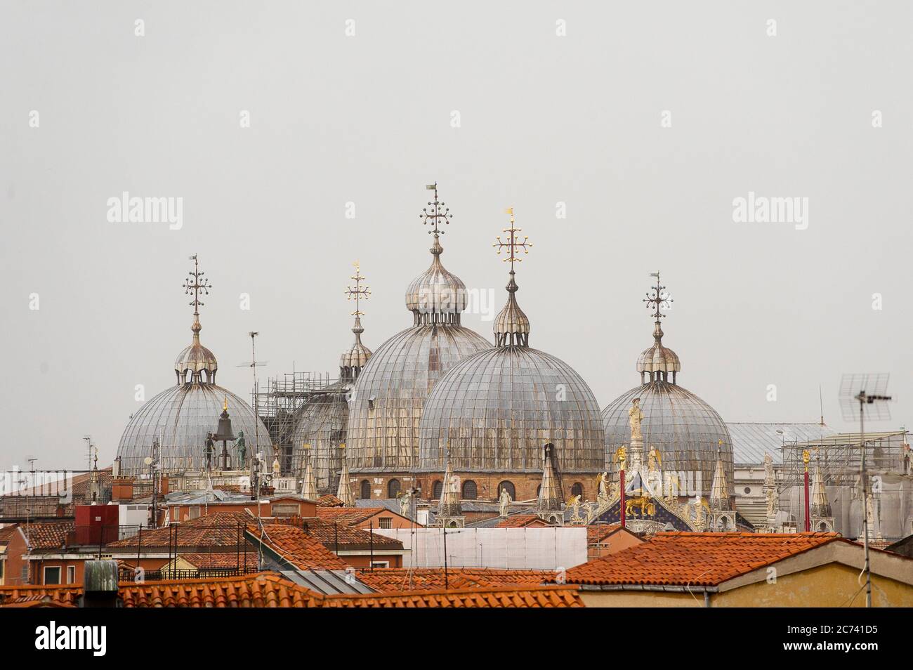Europe, Italy, Venice. City built on the Adriatic Sea lagoon. City of water canals