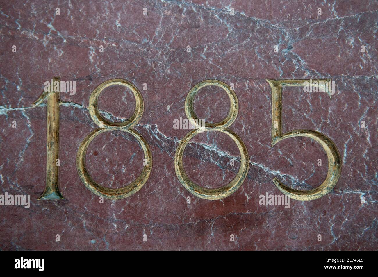 Painted numbers numerals hi-res stock photography and images - Alamy