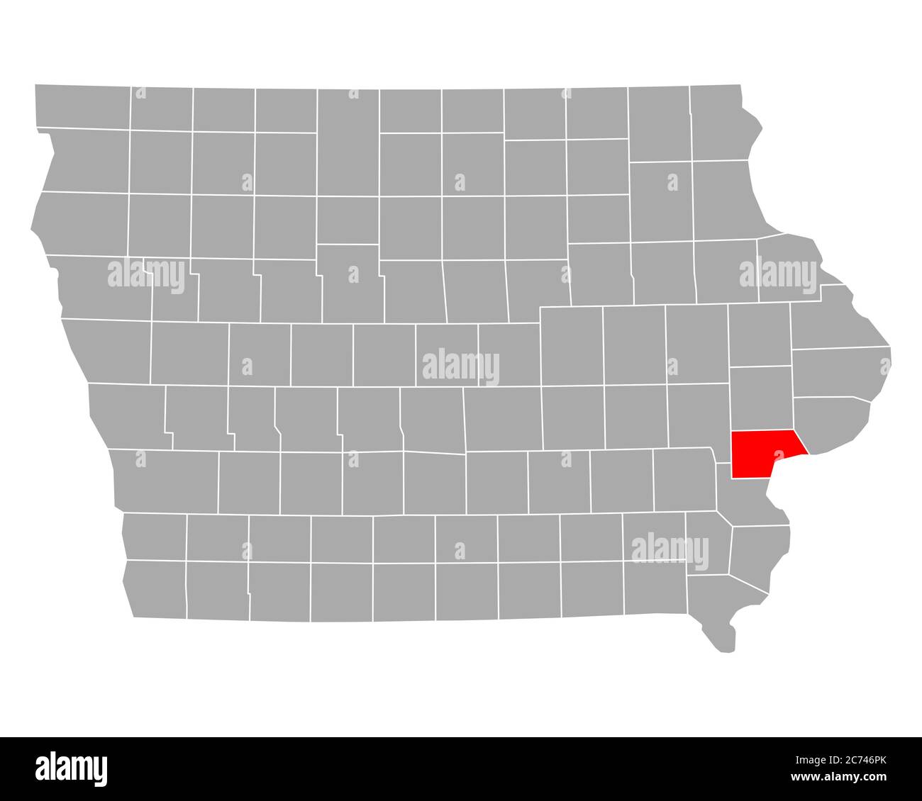 Muscatine iowa map hires stock photography and images Alamy