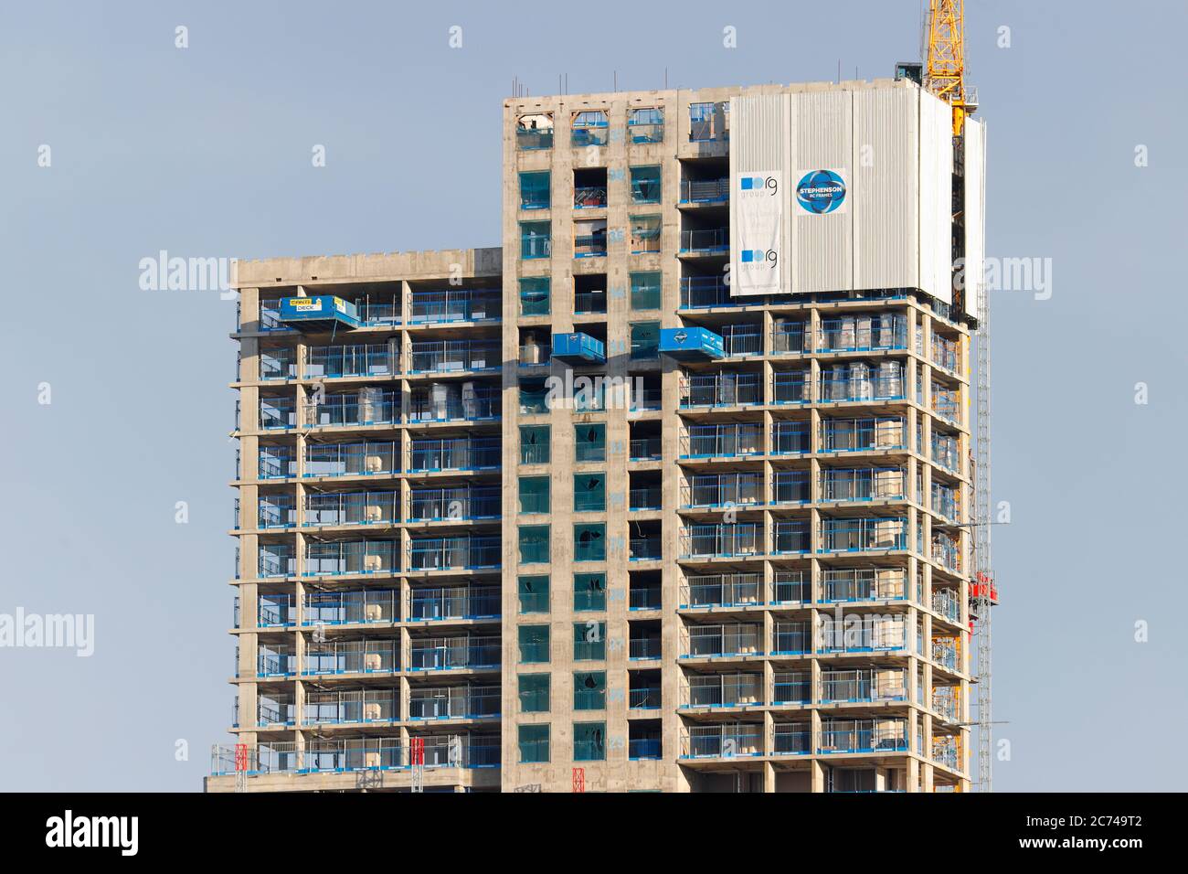 Leeds tall buildings under construction hires stock photography and images Alamy