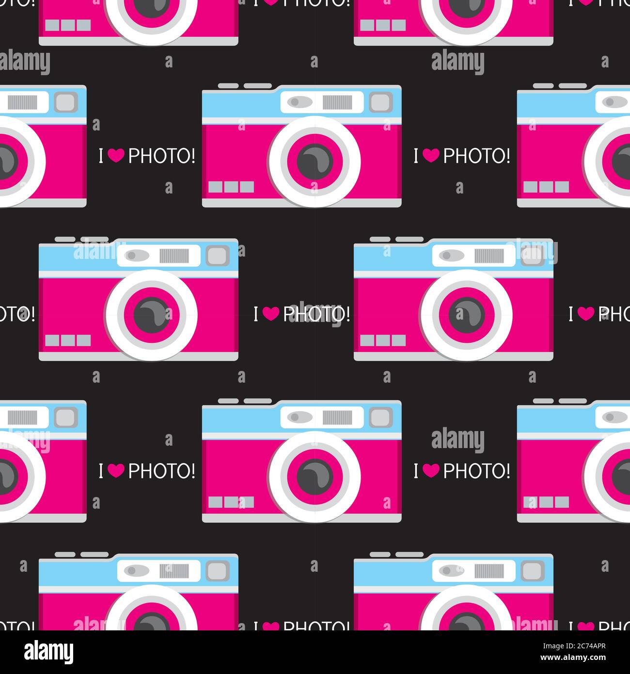 Audio cassette old tape painted in a flat style. Vector illustration ...