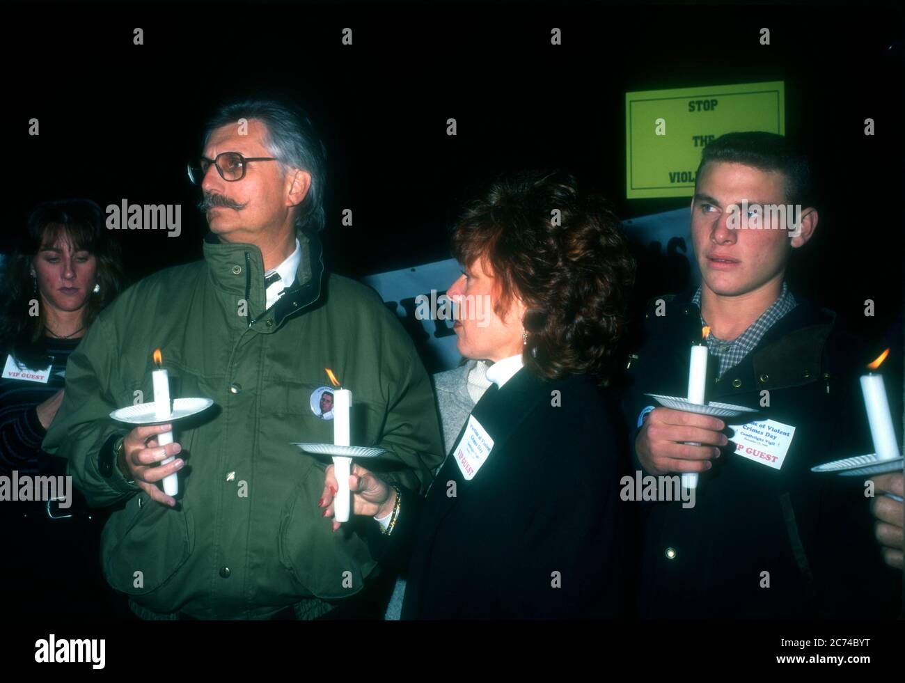 Los Angeles, California, USA 19th December 1995 Ron Goldman's family