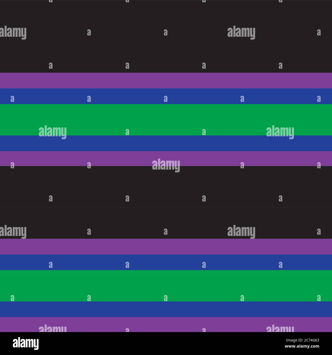 Rainbow Horizontal striped seamless pattern background suitable for ...