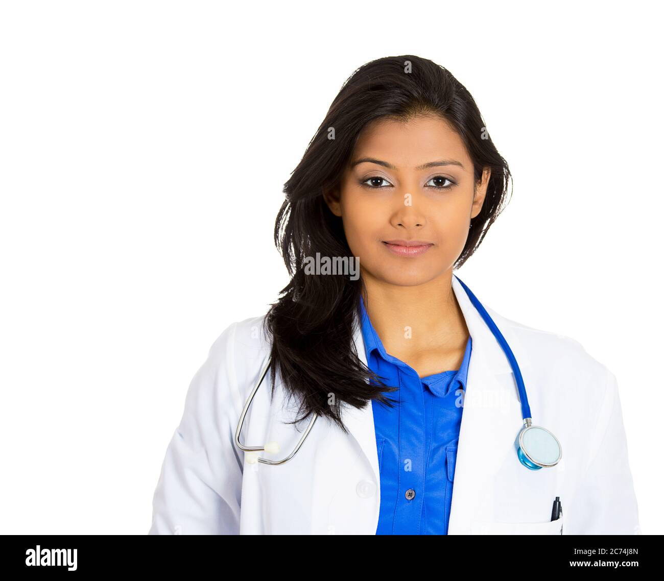 Portrait of a friendly smiling confident female, healthcare