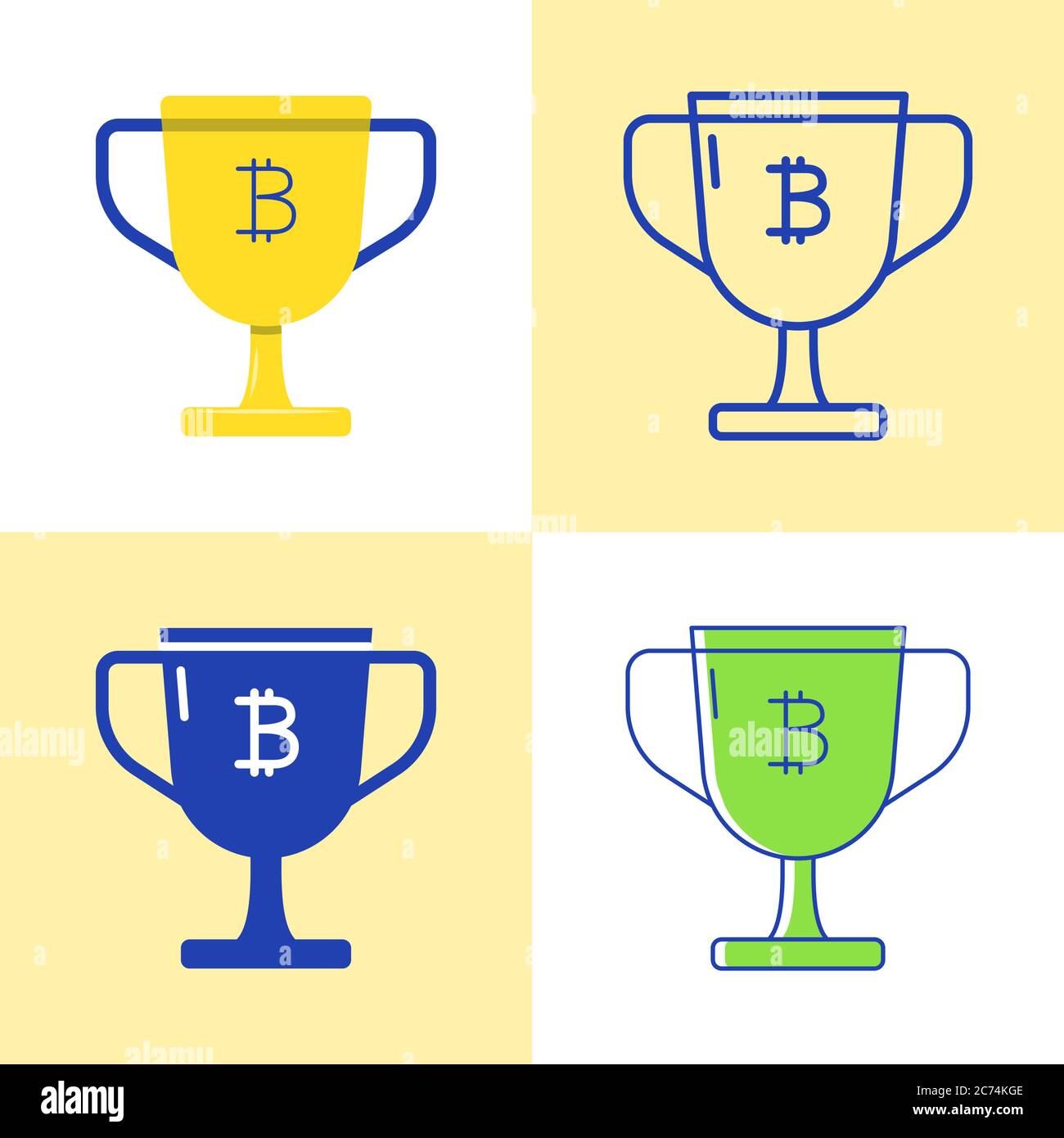 Bitcoin Block Reward Icon Stock Vector Image & Art - Alamy