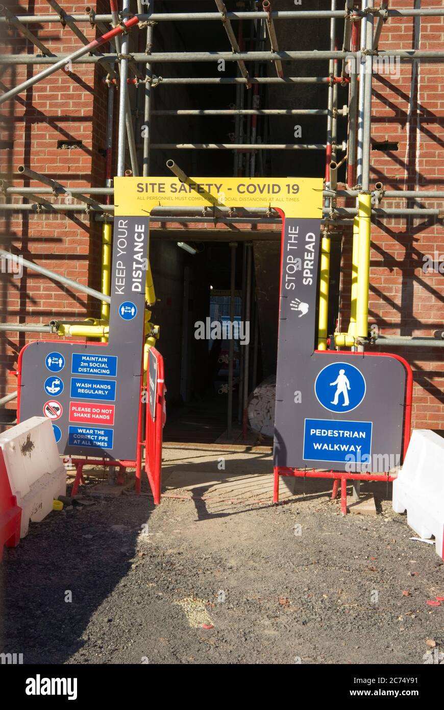 Health and safety building site hi-res stock photography and images - Alamy
