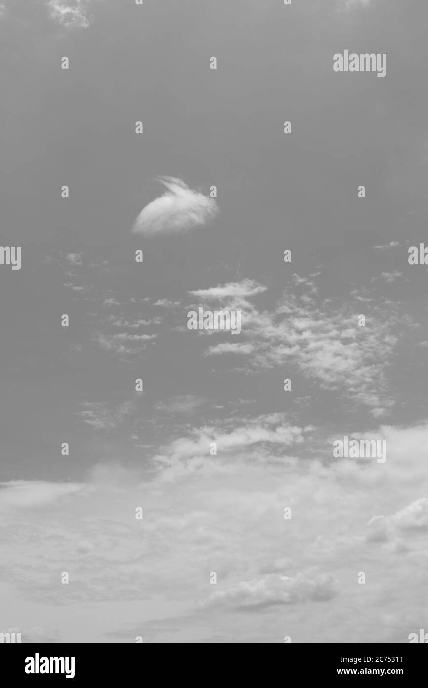 sky with clouds, black and white backgrounds Stock Photo - Alamy