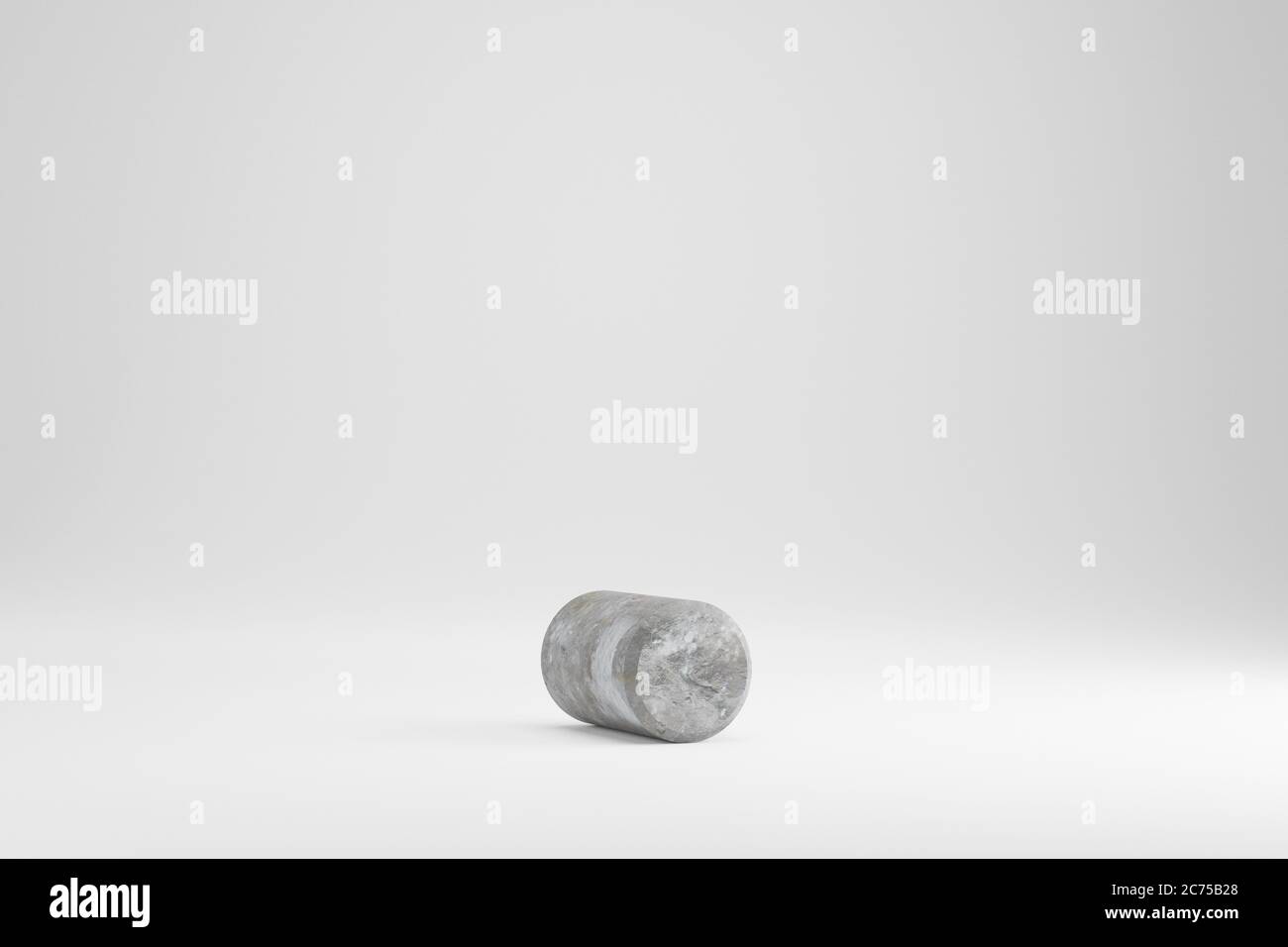 Stone 3d point symbol. Rock textured sign isolated on white background ...