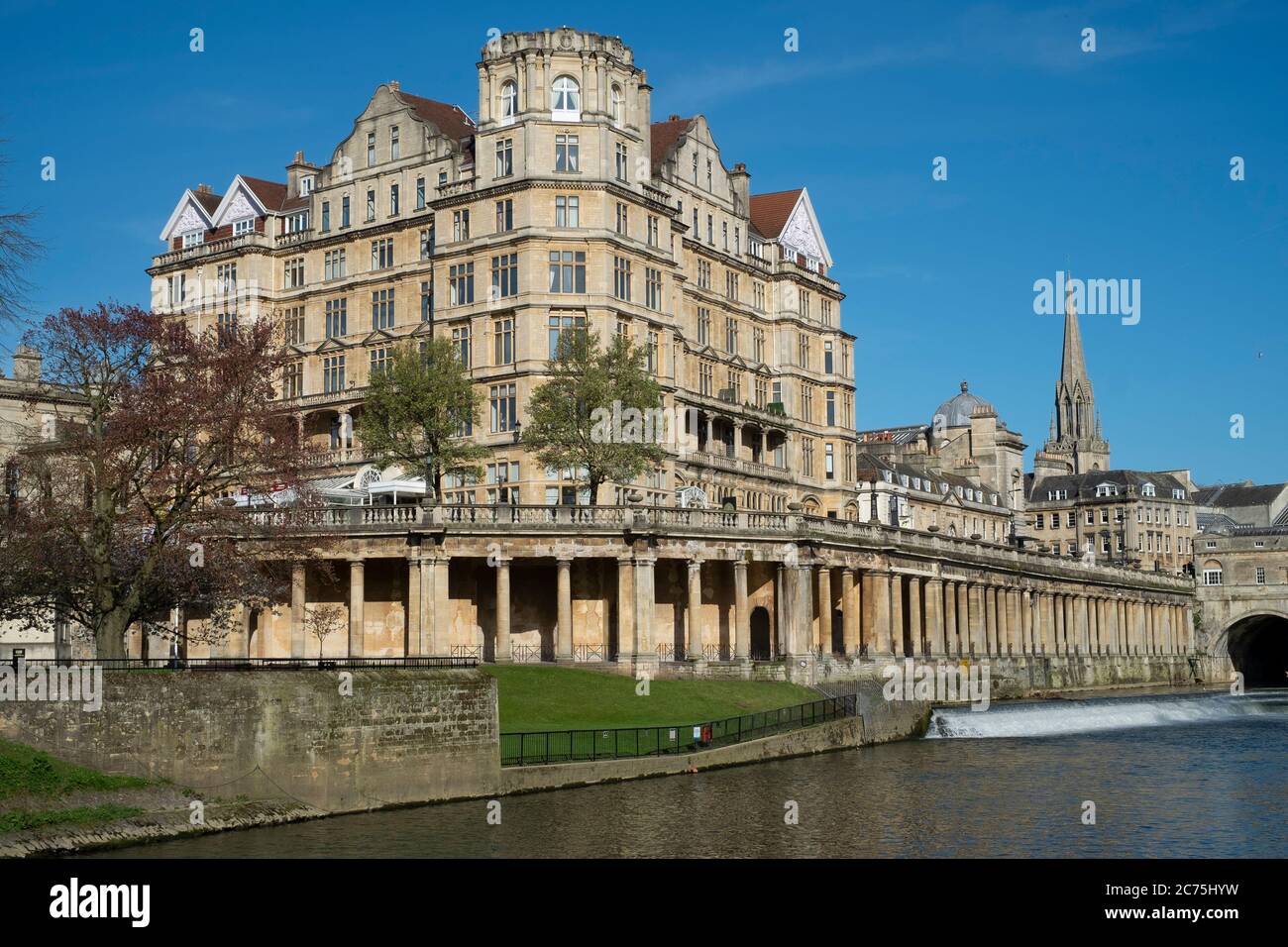 Colonnades, Bath UK Stock Photo